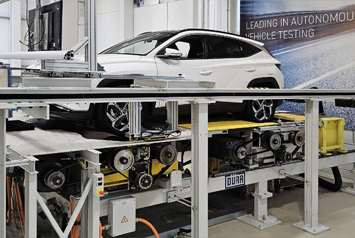 Dürr and Rohde & Schwarz collaborate on functional testing of ADAS/AD for EOL and PTI